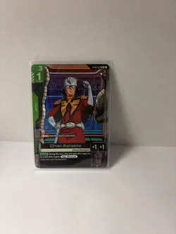 Char Aznable Alternate Art Foil - ST03-011 C+ NM - Gundam TCG Card Game - Image 1