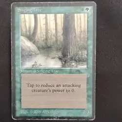 Magic: The Gathering Singing Tree Creature Green Rob Alexander English - Image 1