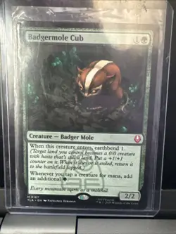 Magic the Gathering Badgermole Cub Mint Condition - Image 1