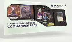MAGIC THE GATHERING Haunts & Horrors COMMANDER PACK MTG DUSKMOURN Miracle Worker - Image 1