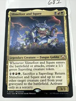 MTG Slimefoot and Squee - 447 / English / Near Mint - Image 2