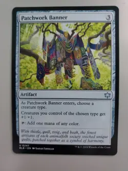 MTG Patchwork Banner Bloomburrow 0247 Regular Uncommon - Image 1