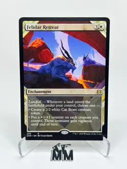 MTG - Felidar Retreat - Showcase - Zendikar Rising - NM, English Magic - Image 1