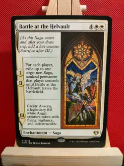 Battle at the Helvault - Commander Masters - Rare - NM (See Pics) MTG - Image 1