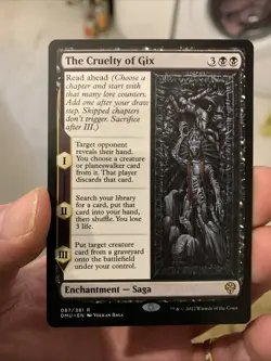 The Cruelty of Gix ~ Dominaria United [ NearMint ] [ Magic MTG ] - Image 1
