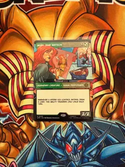 MTG Mary Jane Watson 0229 NON FOIL Borderless Rare - Image 1