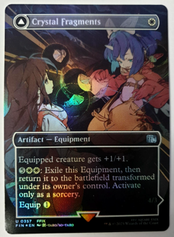 MTG Final Fantasy - Crystal Fragments - FOIL Borderless Uncommon - 0357 NM - Image 1