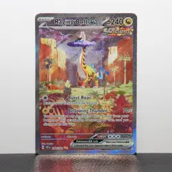Raging Bolt ex 208/162 Pokemon Temporal Forces Holo Special Illustration Rare NM - Image 1