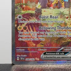 Raging Bolt ex 208/162 Pokemon Temporal Forces Holo Special Illustration Rare NM - Image 4