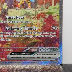 Raging Bolt ex 208/162 Pokemon Temporal Forces Holo Special Illustration Rare NM - Image 5
