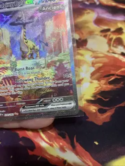 Pokemon Temporal Forces 208/162 Raging Bolt Ex Special Illustration Rare NM - Image 3
