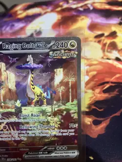 Pokemon Temporal Forces 208/162 Raging Bolt Ex Special Illustration Rare NM - Image 4