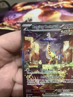 Pokemon Temporal Forces 208/162 Raging Bolt Ex Special Illustration Rare NM - Image 5