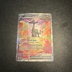 Pokemon Raging Bolt ex 208/162 Special Illustration Rare Temporal Forces NM - Image 1