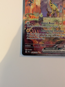 RAGING BOLT EX 208/162 SPECIAL ILLUSTRATION RARE - TEMPORAL FORCES NM POKEMON - Image 3