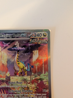 RAGING BOLT EX 208/162 SPECIAL ILLUSTRATION RARE - TEMPORAL FORCES NM POKEMON - Image 5