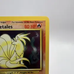 Pokemon TCG Ninetales Holo Rare Unlimited 12/102 Base Set - Image 4
