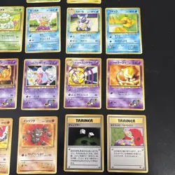 17 japanese pokemon cards good condition pocket monsters base set - Image 3