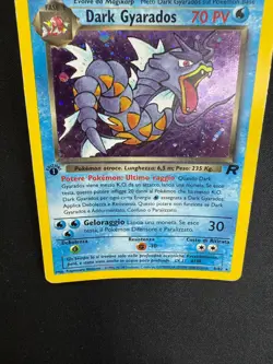 Pokemon Dark Gyarados 8/82 Team Rocket Rara Holo Prima Edizione Wizards ITA - Image 3