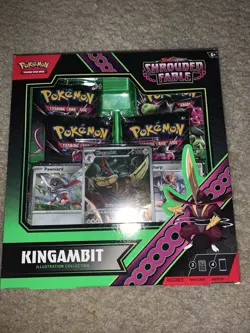 Pokemon TCG: Scarlet & Violet - Shrouded Fable Kingambit Illustration Collection - Image 1