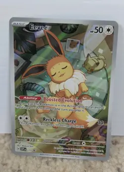 Pokemon TCG Eevee Prismatic Evolutions Black Star Promo 173 Mint/Near Mint - Image 1