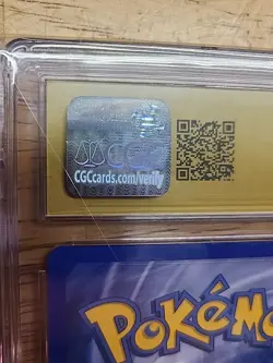CGC 10 PRISTINE Aron Pokemon (2003) EX Sandstorm 56/100 - Image 3