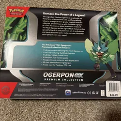 Pokemon Ogerpon ex Premium Collection Box FACTORY SEALED! - Image 2