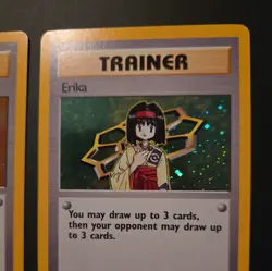 Pokemon Gym Heroes Trainer Bundle - Brock, Erika , Lt. Surge, and Misty - Holo - Image 3