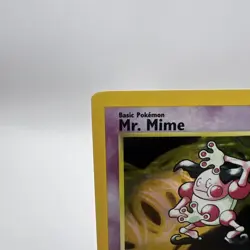 Pokemon TCG Mr. Mime Jungle 6/64 Holo Unlimited Holo Rare - Image 3