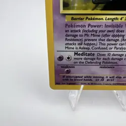 Pokemon TCG Mr. Mime Jungle 6/64 Holo Unlimited Holo Rare - Image 5