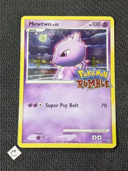 Mewtwo 9/16 - Pokemon Rumble Holo Stamped 2009 Pokemon TCG HP - Image 1