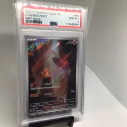 2023 Pokemon TCG SV2a JP Charmander Art Rare 168/165 PSA 10 Gem Mint - Image 2