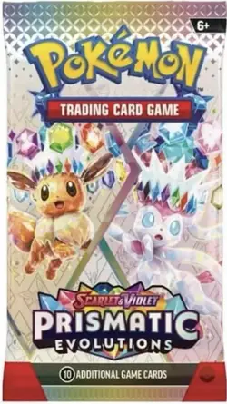 Pokemon Prismatic Evolutions Booster Pack - Random Art - SEALED Lot of 14 - Image 1