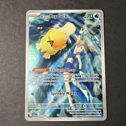 Pokemon MISTY'S PSYDUCK Illustration Rare Destined Rivals 193/182 ENG - Image 1