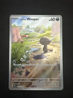 Paldean Wooper 102/094 Illustration Rare IR English Pokemon TCG PFL NM - Image 1