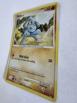 Pokemon Riolu (Holo) #8 - POP Series 6 - 2007 MP - Image 3