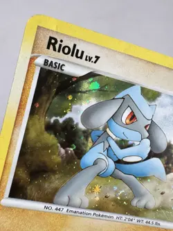 Pokemon Riolu (Holo) #8 - POP Series 6 - 2007 MP - Image 4