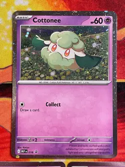 Pokemon Mega Evolution Promos Lot - Cottonee MEP018 Whimsicott MEP019 x2 Cosmos - Image 2