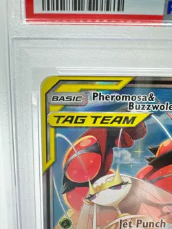 2019 Pokemon S&M Unbroken Bonds Pheromosa and Buzzwole GX #192 | PSA 10 GEM MINT - Image 2