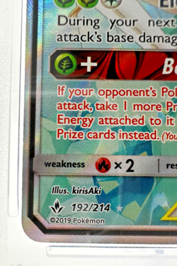 2019 Pokemon S&M Unbroken Bonds Pheromosa and Buzzwole GX #192 | PSA 10 GEM MINT - Image 4