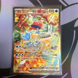 Pokemon TCG Keldeo EX 167/086 Special Illustration Rare S&V White Flare ENGLISH - Image 1