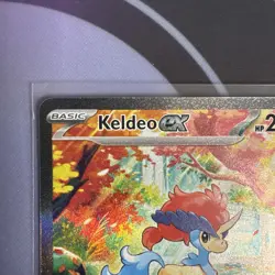 Pokemon TCG Keldeo EX 167/086 Special Illustration Rare S&V White Flare ENGLISH - Image 2