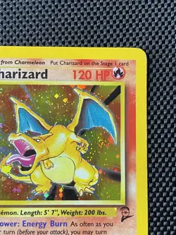 Charizard 4/130 Base Set 2 Holo 2000 Pokemon LP+ - Image 3