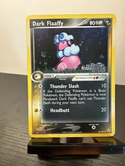 Pokemon TCG Dark Flaaffy 33/109 Holo Ex Team Rocket Returns Stamp - Image 1