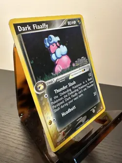 Pokemon TCG Dark Flaaffy 33/109 Holo Ex Team Rocket Returns Stamp - Image 2