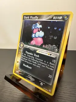Pokemon TCG Dark Flaaffy 33/109 Holo Ex Team Rocket Returns Stamp - Image 3