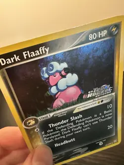 Pokemon TCG Dark Flaaffy 33/109 Holo Ex Team Rocket Returns Stamp - Image 5
