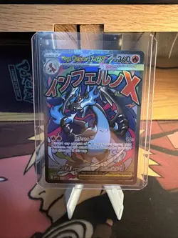 Pokemon TCG Mega Charizard X ex 023 Phantasmal Flames UPC Promo Near Mint - Image 1