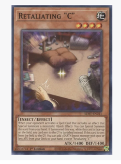 Retaliating "C" SDBT-EN011 Common YuGiOh - Image 1