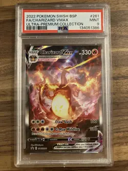 2022 Pokemon Charizard VMAX 🔥 SWSH261 Ultra-Premium Collection PSA 9!!! 🔥 - Image 1